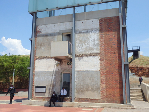 Old Apartheid Prison Tower.